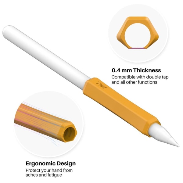 Apple Pencil 2 / 1 silicone cover - Yellow Yellow