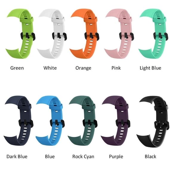 Honor Band 5 silicone watch band - Pink Rosa