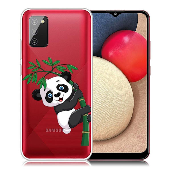 Deco Samsung Galaxy A02s Etui - Søt Panda White