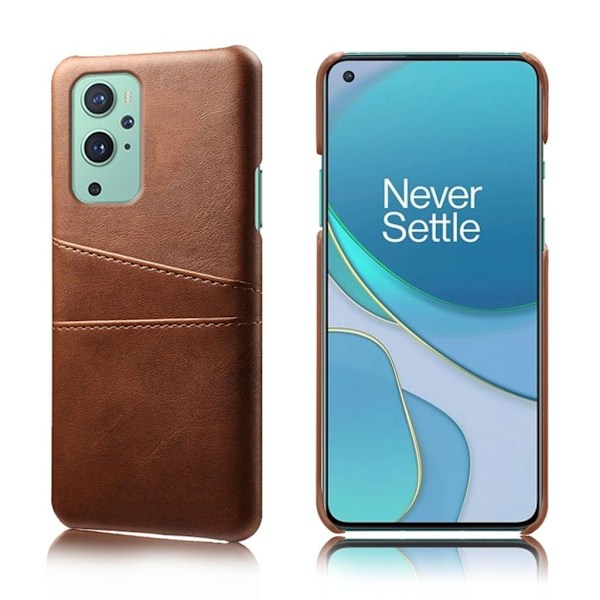 Dual Card OnePlus 9 kotelot - Ruskea Brown