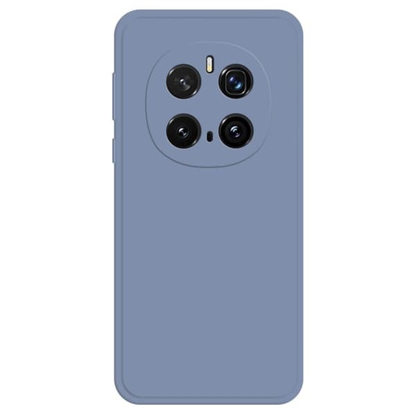 Honor Magic7 Pro 5G fleksibelt etui med lige kantbeskyttelse Telefoncover - Lavendelgrå Silver grey