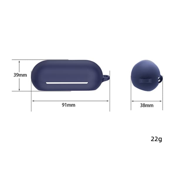 Sony WF-C700N silikonisuojus soljella - Tummansininen Blue