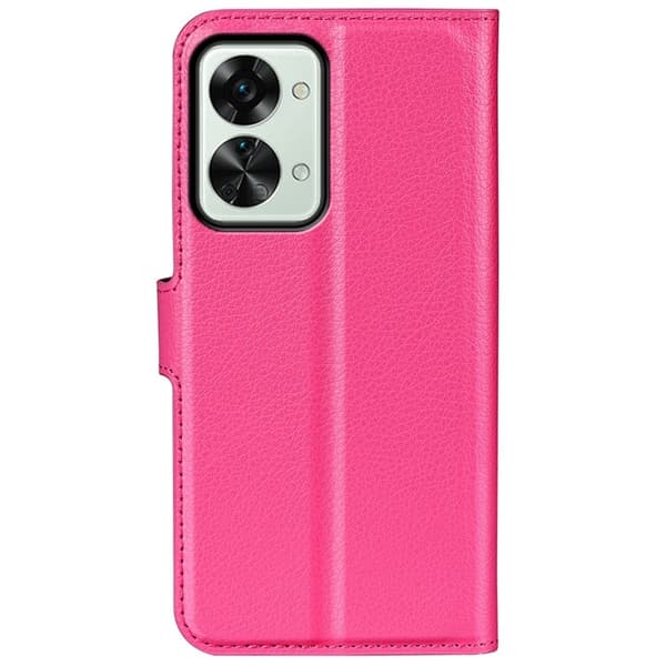 Classic OnePlus Nord 2T flip kuoret - Ruusu Pink