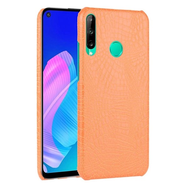 Croco Cover - Huawei P40 Lite E - Orange Orange