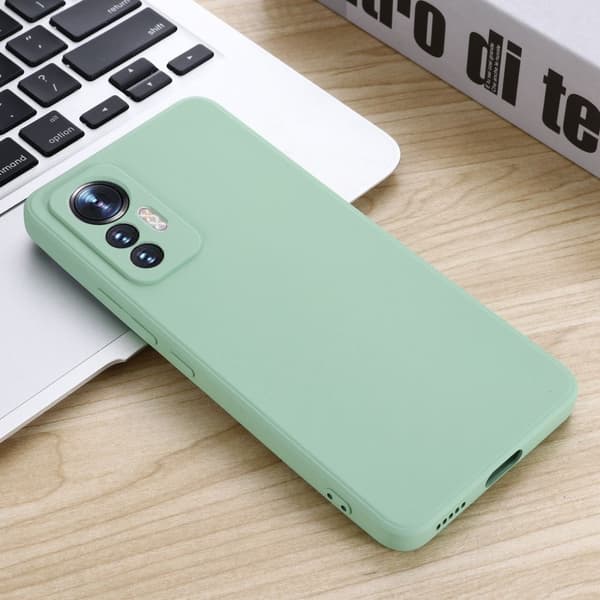 Matte Liquid Xiaomi 12 Lite silikone cover - Grøn Green