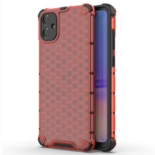Bofink Honeycomb Samsung Galaxy A05 deksel - Rød Red