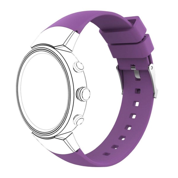 Asus ZenWatch 3 Bekvämt silikon klockband - Lila Lila