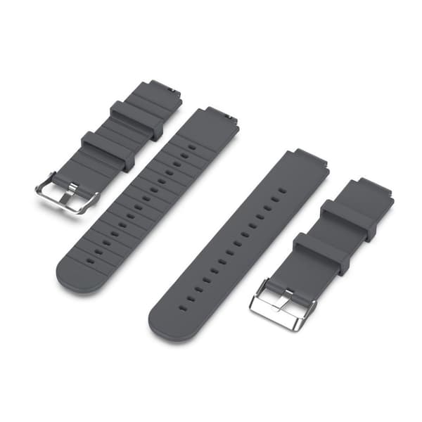 Amazfit Smartwatch 2 silicone watch band - Grey Silver grey