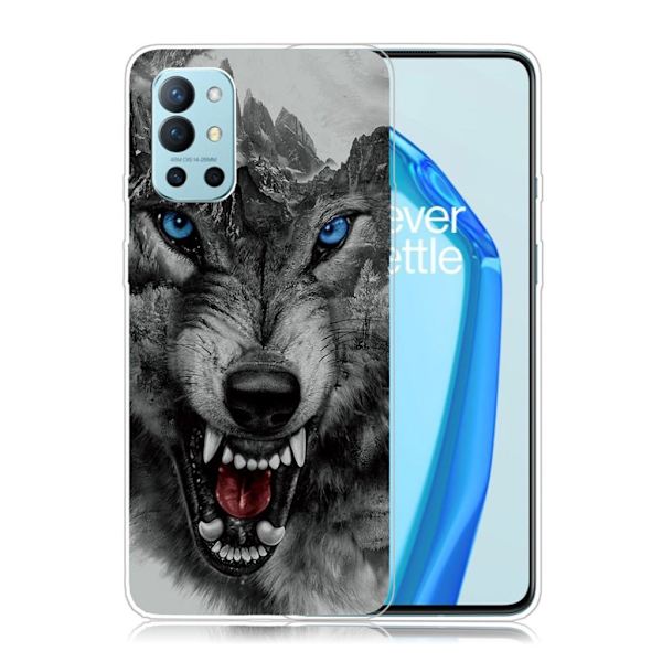Deco OnePlus 9R skal - Varg Silvergrå