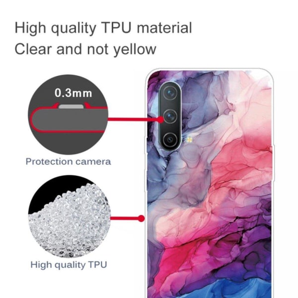 Marble OnePlus Nord CE 5G case - Aqueous Vibrant Pattern Multicolor