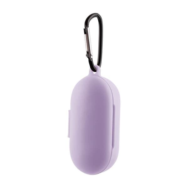 OnePlus Buds Z simpelt silikoneetui med spænde - Lilla Purple