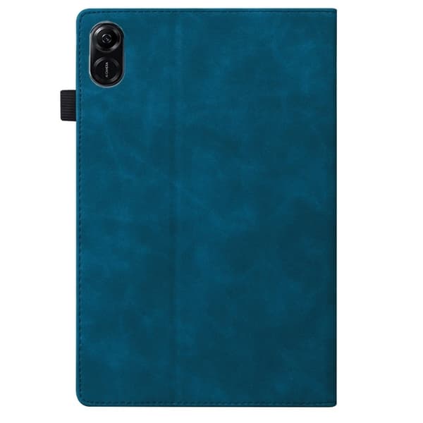 Honor Pad X8a Case Vegan Leather Business Folio Protective Tablet Cover Card Holder - Blue Blue