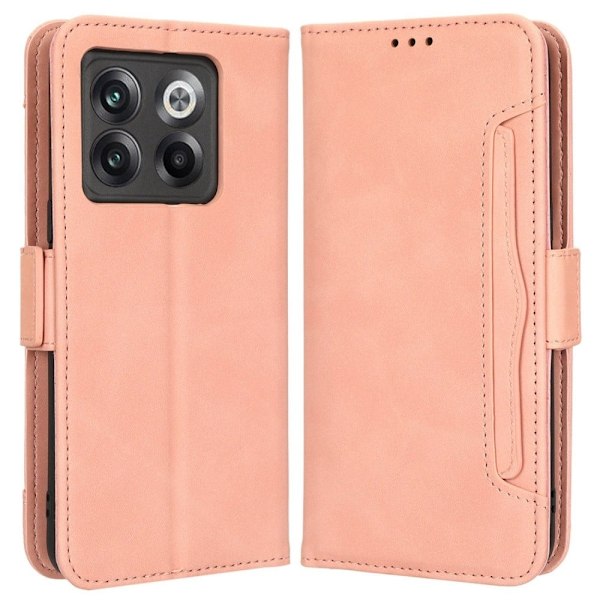 Modernt OnePlus Ace Pro / OnePlus 10T fodral med plånbok - Rosa Rosa