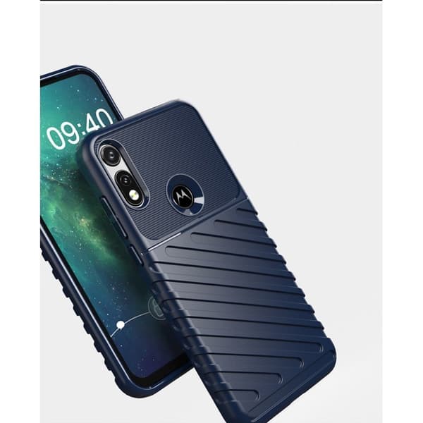 Thunder Motorola Moto E (2020) deksel - Blå Blue