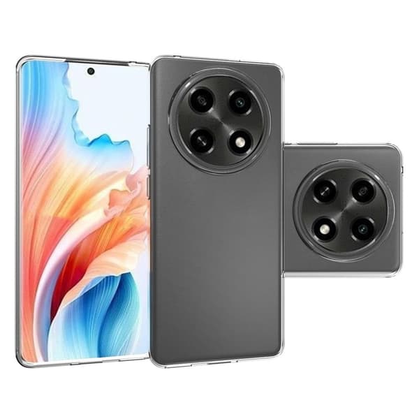 Ultratynt, gjennomsiktig etui til Oppo A2 Pro 5G Transparent
