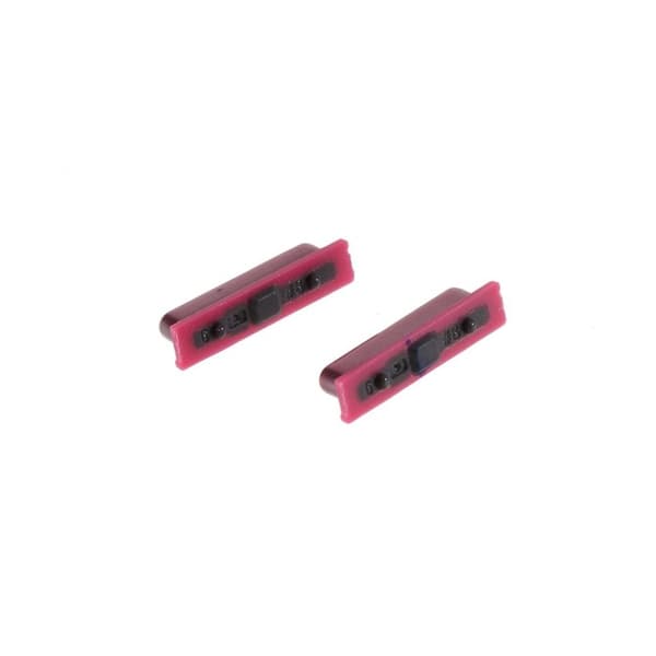 Samsung Galaxy A7 (2018) OEM-sideknapper - Rødguld / 2-Pak Pink