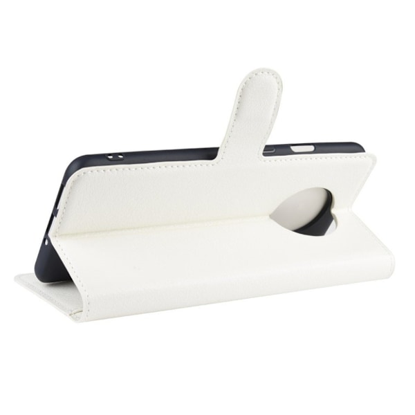 Classic OnePlus 7T flip kotelot - Valkoinen White