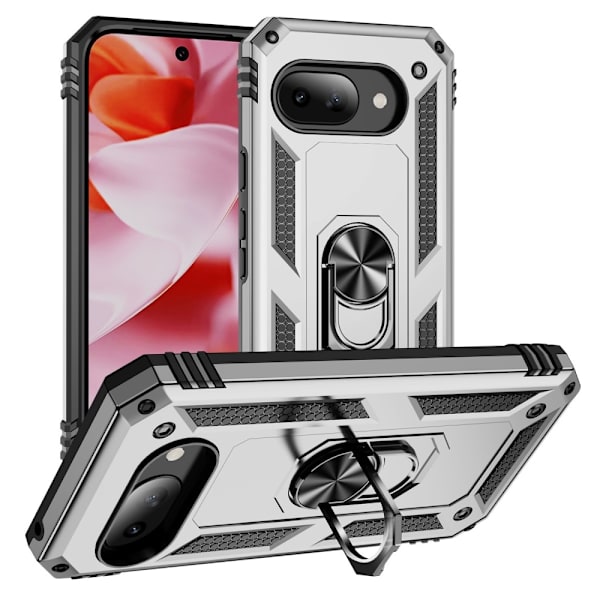 Bofink Combat Google Pixel 9a skal - Silver Silvergrå