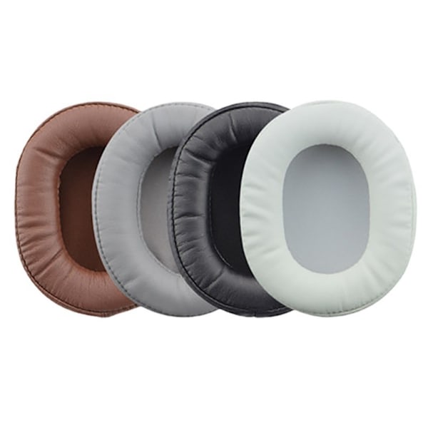 1 par Audio-Technica ATH-M50X / ATH-M40X / MSR7 / M20 öronkuddar i läder - Brun Brun