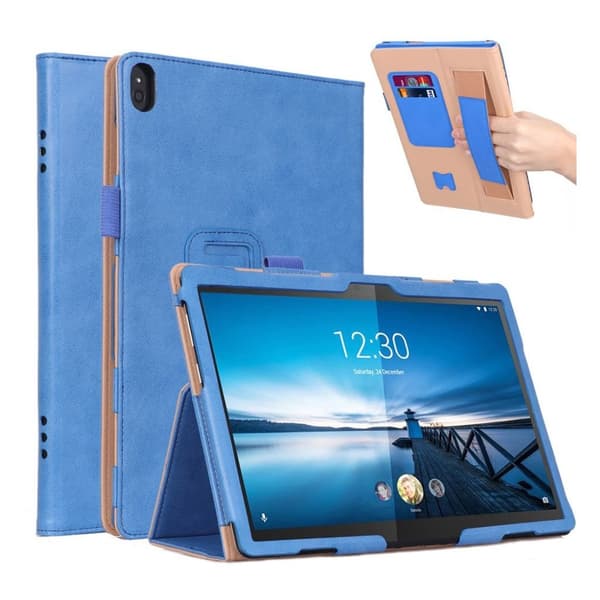Lenovo Tab P10 lædercover - blå Blue