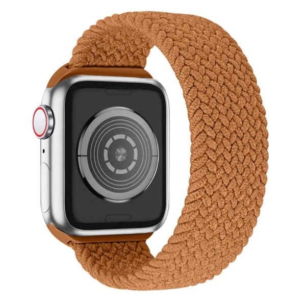 Apple Watch (45 mm) elastisk urrem - Orange / Størrelse: L Orange