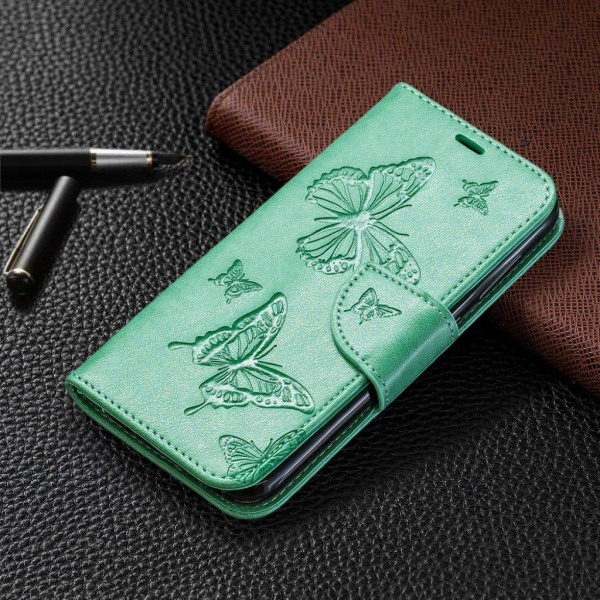 Butterfly Nokia 4.2 etui - Grøn Green