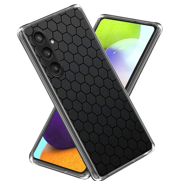 Vibe Samsung Galaxy S24 FE cover - Style F Black