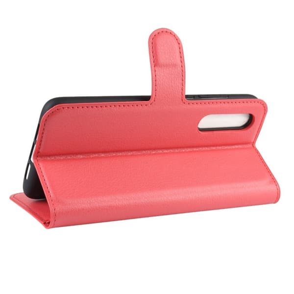 Classic Xiaomi Mi 9 Pro flip kotelot - Punainen Red