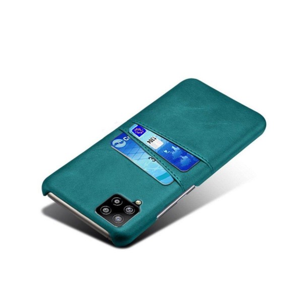 Dual Card Etui Samsung Galaxy A42 5g - Grøn Green