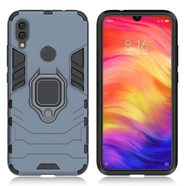 Ring Guard etui - Xiaomi redmi Note 7 / Note 7 Pro / Note 7S - Blå Blue