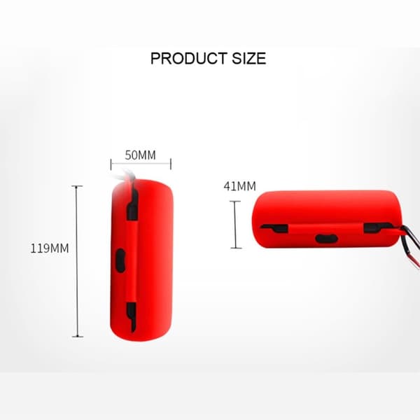 BOSE SoundSport Free silikonetui med spenne - Rød Red