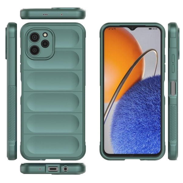 Mjukt greppformat Huawei Nova Y61 skal - Grön Grön