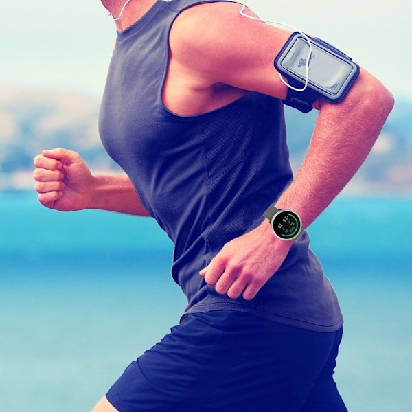 Polar Ignite klockarmband i silikon - Svart Svart