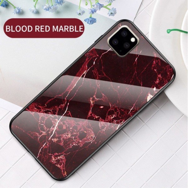 Fantasy Marble iPhone 11 Pro Max cover - Rød Red
