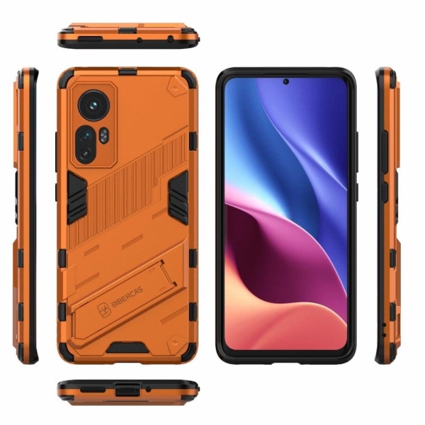 Stöttåligt Xiaomi 12 / Xiaomi 12X hybridskal - Orange Orange