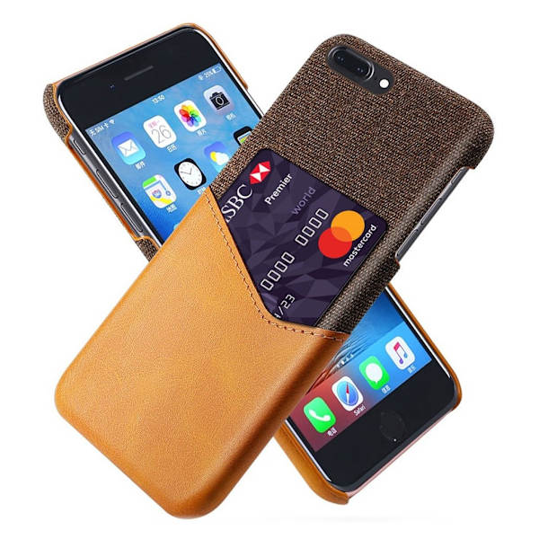 Bofink iPhone 7 Plus / 8 Plus-Kort Deksel - Brun Brown