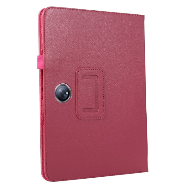 Foldbart etui med Lichi-tekstur til OnePlus Pad - Rose Pink