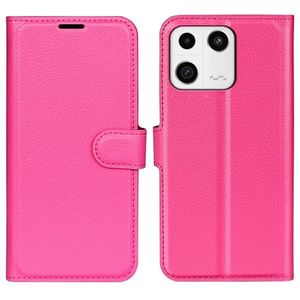 Classic Xiaomi 13 Läppäkotelo - Rose Pink