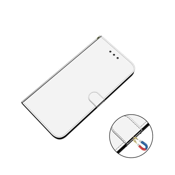 Mirror Oppo A54 5G / A74 5g / A93 5g Flippetui - Sølv Silver grey