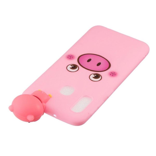 Cute 3D Samsung Galaxy A20e kuoret - Sika Pink