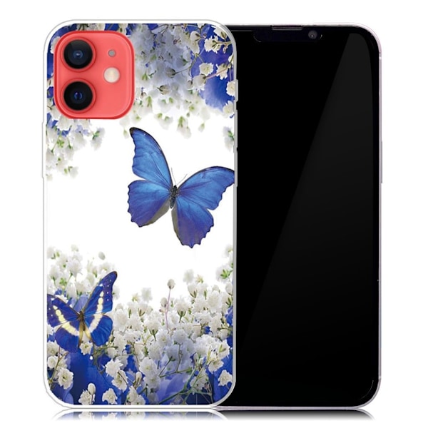 Deco iPhone 13 skal - Blå Fjärilar Blå