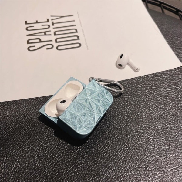 AirPods 3 diamond style case with buckle - Blue Blå