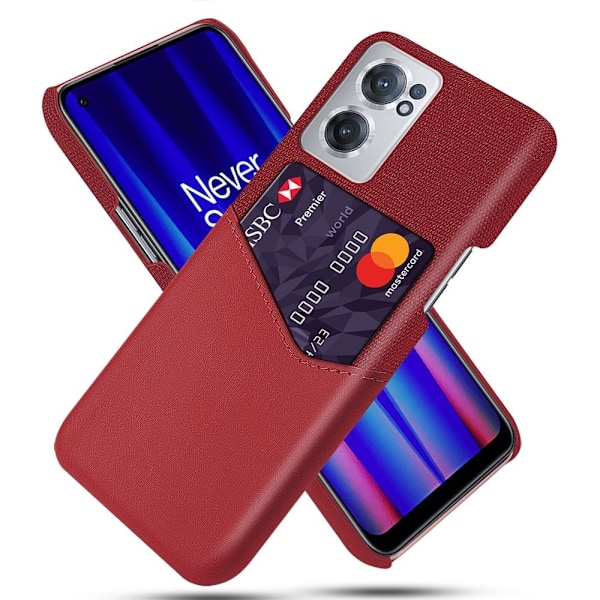 Bofink OnePlus Nord CE 2 5G cover med kortholder - Rød Red