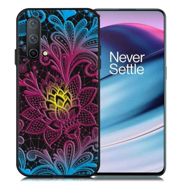 Imagine OnePlus Nord CE 5G cover - Henna-Lotus Multicolor