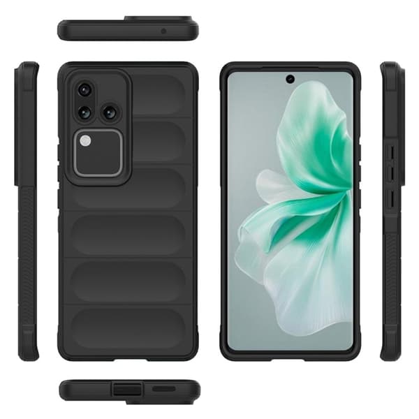 Deksel med mykt grep for Vivo S18 Pro - Hvit White