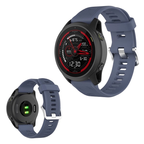 Garmin Forerunner 745 silikone-urrem - Blå Blue