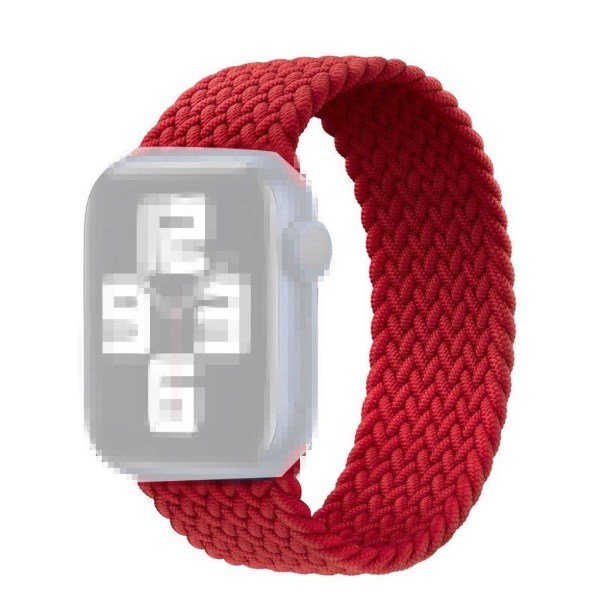 Apple Watch Series 6 / 5 40mm nailon kellonauha - Punainen / Koko: L Red