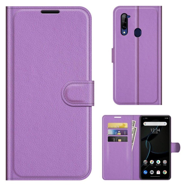 Classic ZTE Libero 5G Läppäkotelo - Violetti Purple