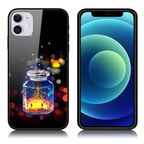 Fantasy iPhone 12 Mini Deksel - Wishing Bottle Multicolor