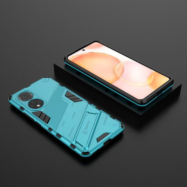 Stødsikker Hybrid Cover med A Moderne Touch til Honor 50 - Babyblå Blue